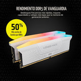 CORSAIR Vengeance RGB RS DDR5 32 GB (2 x 16 GB) Hasta 6000 MHz AMD...