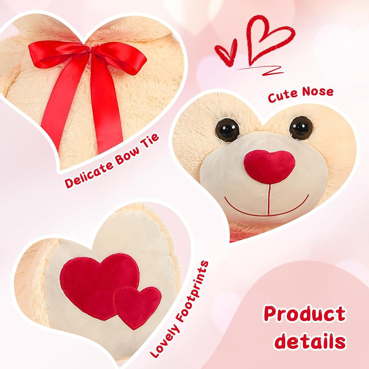 Tezituor Oso de Peluche Gigante Animal de Peluche 4 pies - Oso de P...