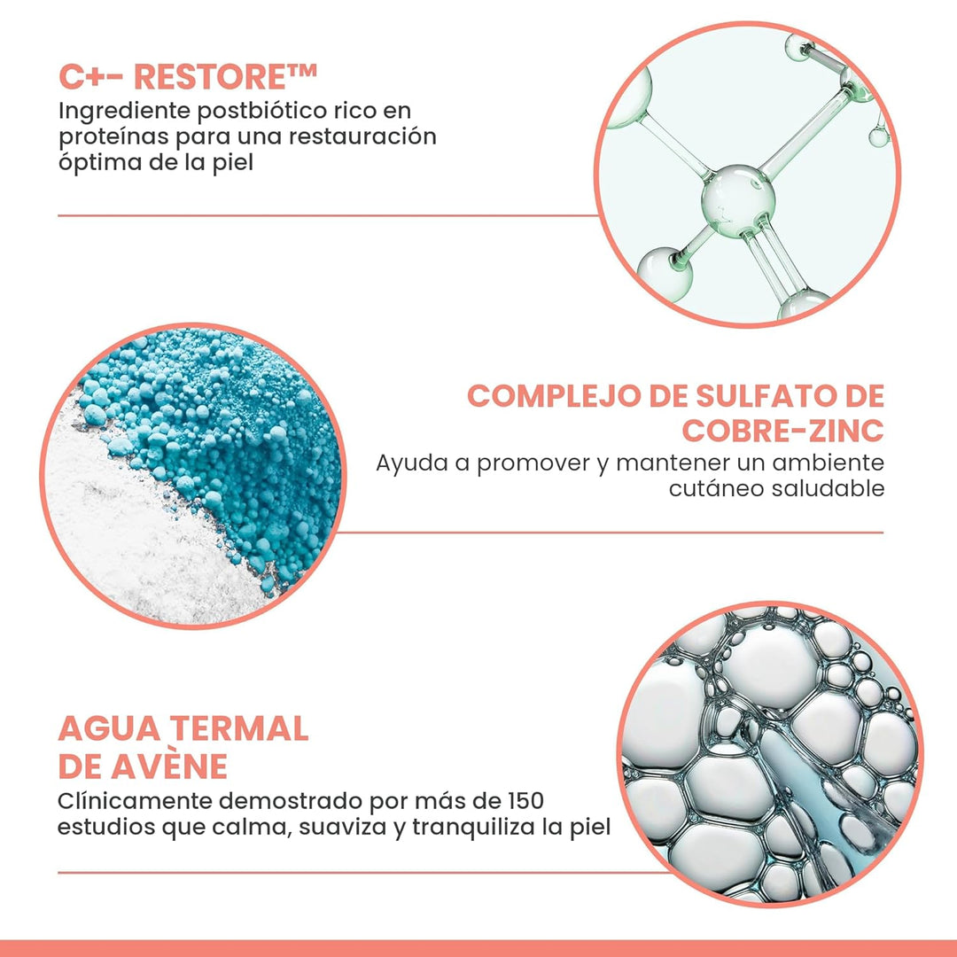 Avène Cicalfate+ Restorative Protective Cream, Face Moisturizer, fa...