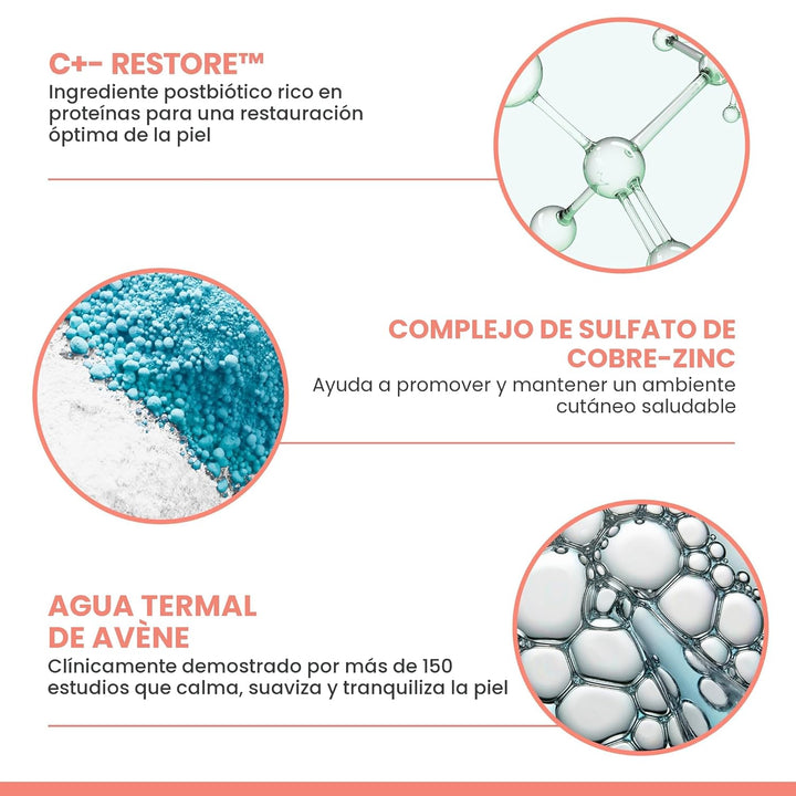 Avène Cicalfate+ Restorative Protective Cream, Face Moisturizer, fa...
