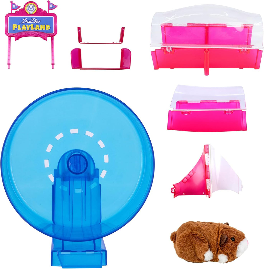 ZhuZhu City Noria con Hámster Scoodles Perfecto para