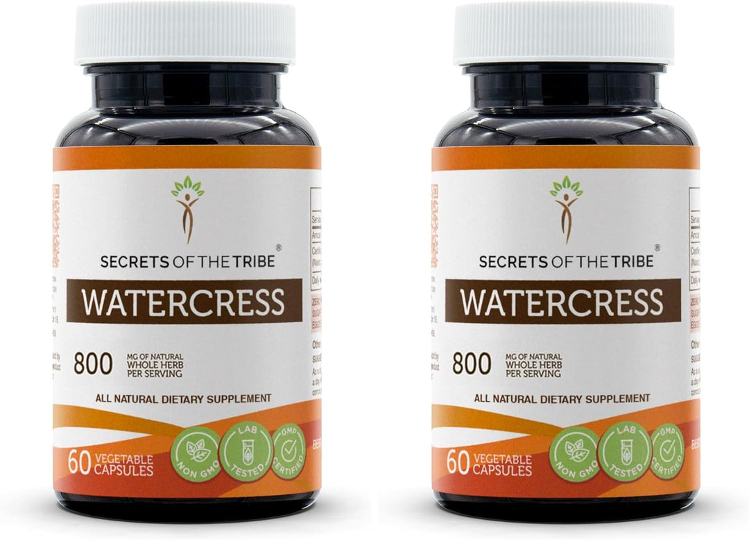 Secretos de la Tribu Berro 60 cápsulas, 800 mg, berro (capuchina of...
