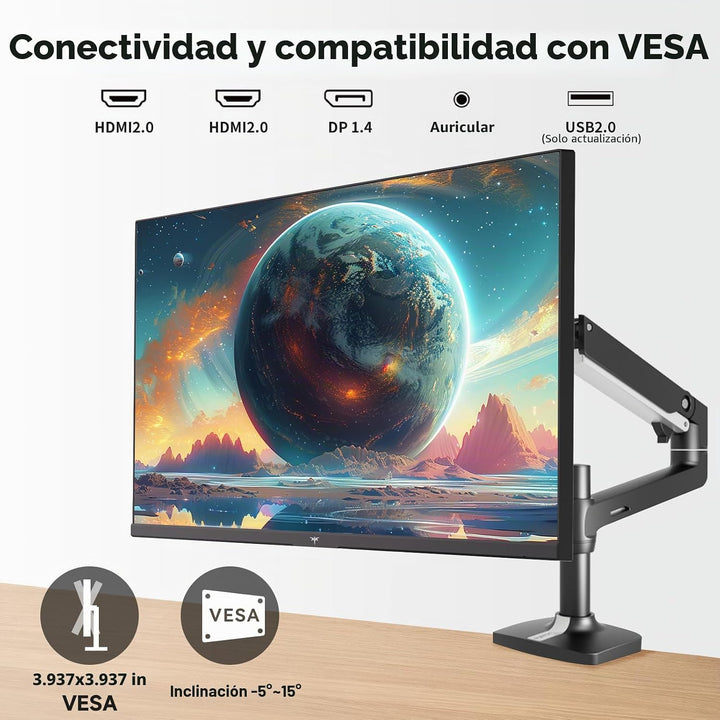 KTC - Monitor de computadora QHD de 27 pulgadas, monitor de juegos...
