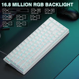 AULA WIN68 HE - Teclado mecánico para juegos 60%, interruptor magné...