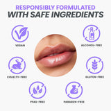 Wonderskin Aceite de labios - Aceite de suero de rehabilitación lab...