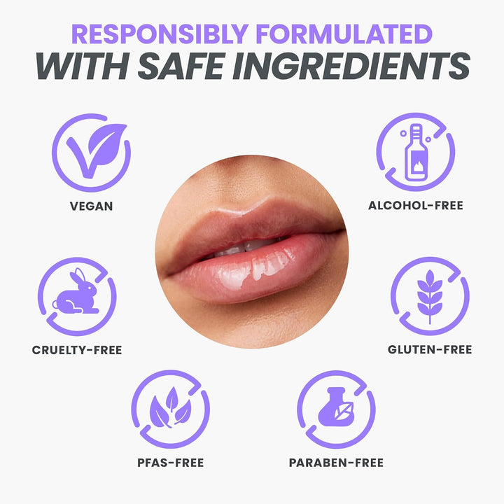 Wonderskin Aceite de labios - Aceite de suero de rehabilitación lab...
