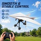 Kit de avión de papel de DIY RC, kit de motor de avión de papel Rc