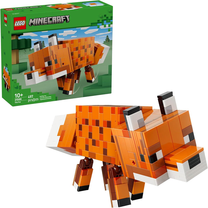 LEGO Minecraft The Fox - Juguete de construcción y