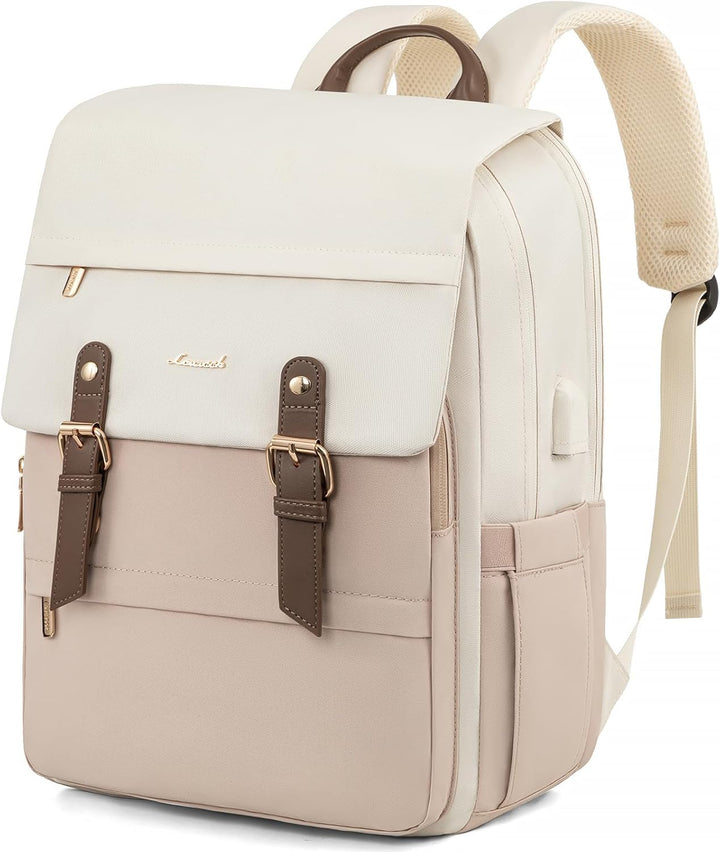LOVEVOOK Mochila para computadora portátil para mujer, mochila de v...