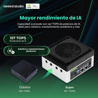 reComputer Super J4012 - Computadora Avanzada de IA de Borde con NVIDIA Jetson Orin NX 16GB