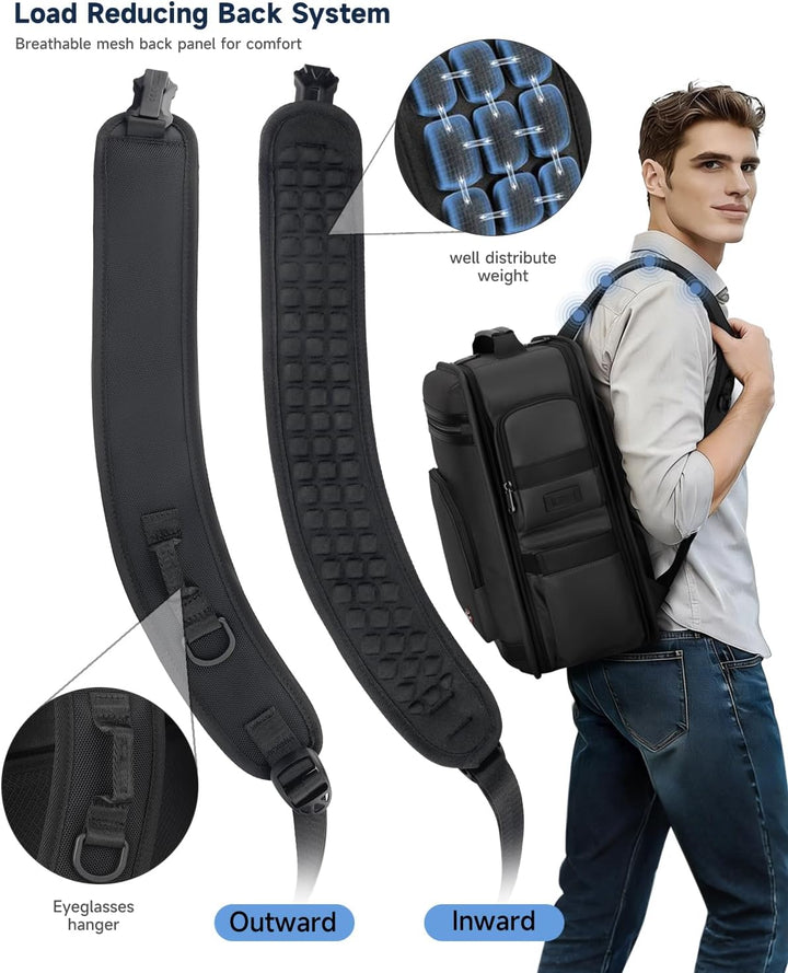 RoyalAnt Mochila profesional para laptop para hombres, mochila de t...