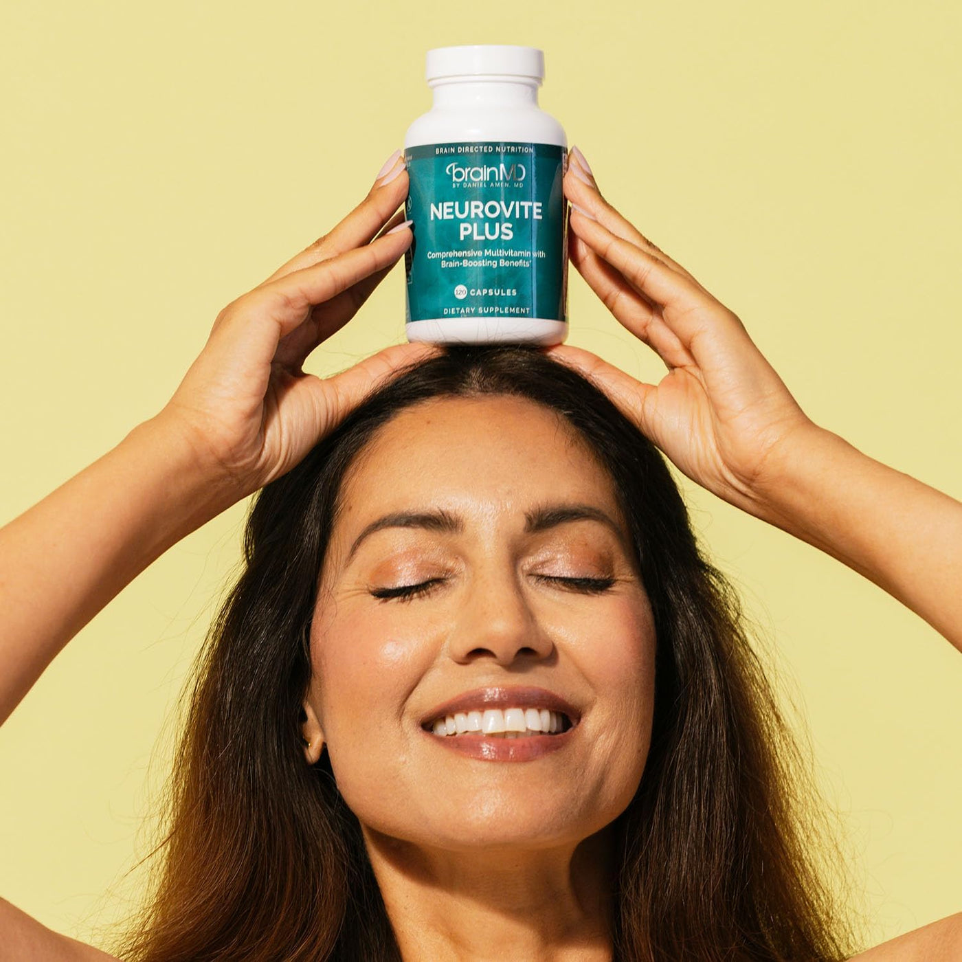BRAINMD Dr Amen NeuroVite Plus - 120 cápsulas - Suplemento multivit...