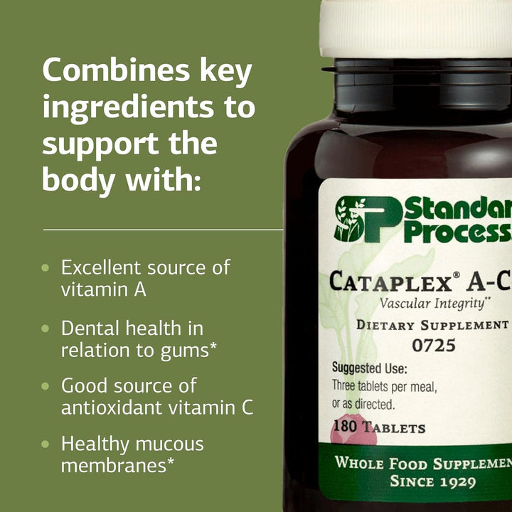 Standard Process Cataplex A-C-P - Suplemento saludable para células...