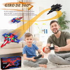 Aviones de control remoto de espuma de araña para niños, mini dron para regalos de niños
