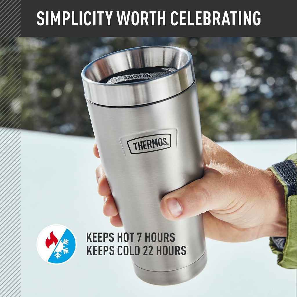 THERMOS ICON SERIES, Vaso de Acero Inoxidable, Glacier, 16 oz