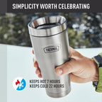 THERMOS ICON SERIES, Vaso de Acero Inoxidable, Glacier, 16 oz