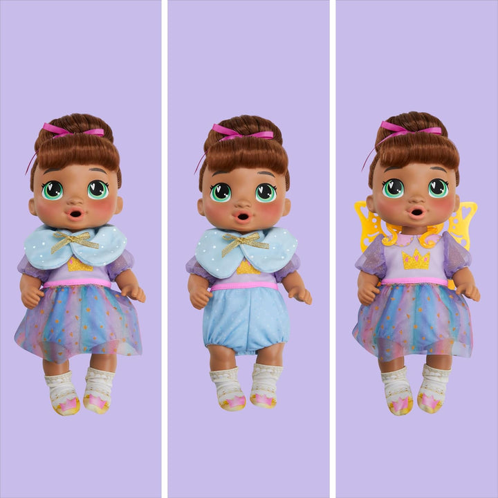 Baby Alive Fairy Fashions - Muñeca Sophia Sparkle con accesorios de...