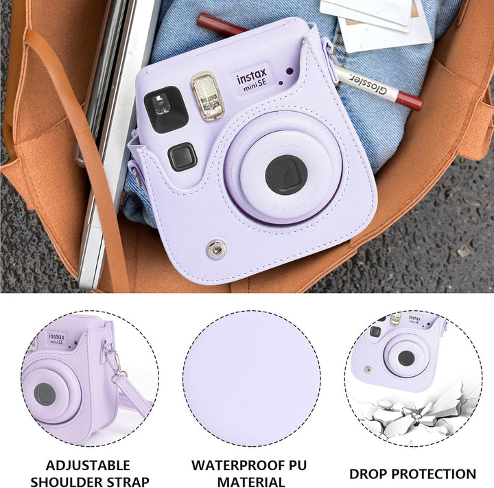 CAIYOULE Accesorios para Fujifilm Instax Mini SE\/7+\/7c\/7s Funda...