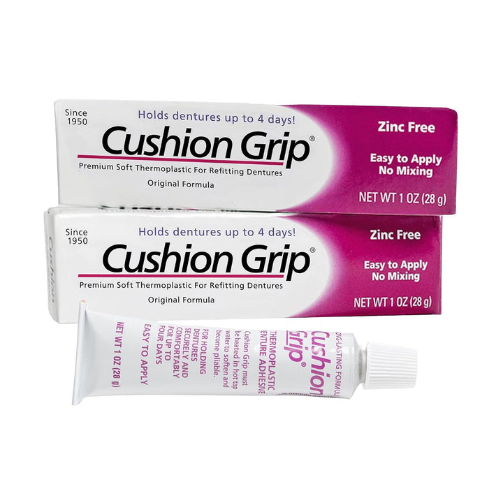Adhesivo termoplástico para dentaduras postizas Cushion Grip - Reaj...