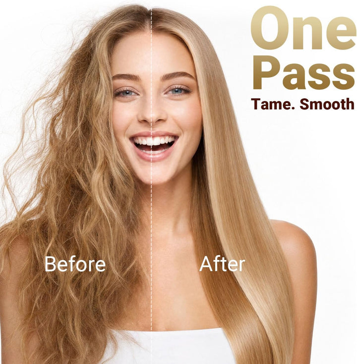 CrazyMar Plancha profesional de cabello infrarrojo CrazyMar de 2 pu...