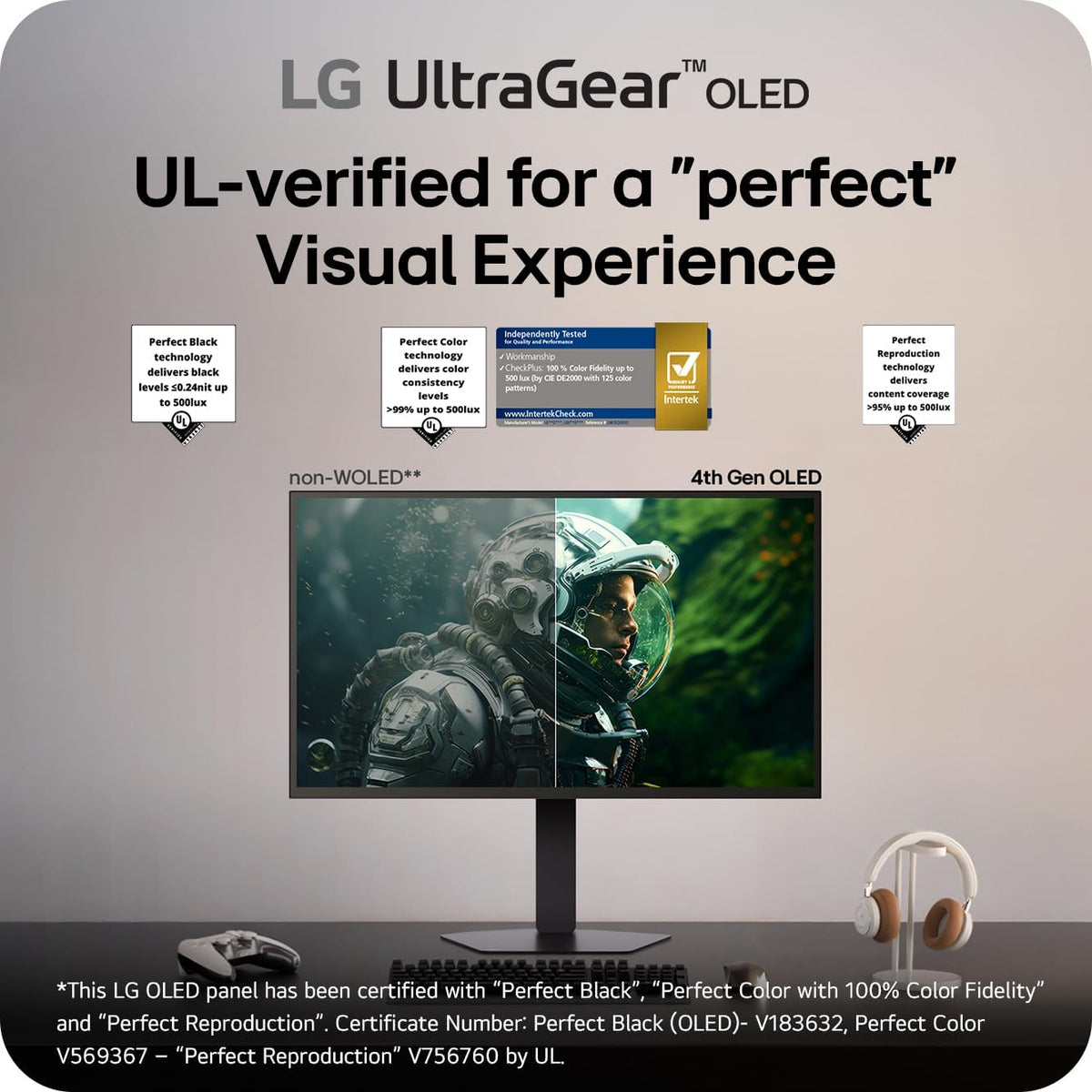 LG 27GX790B-B 27" Ultragear QHD (3440 x 1440) Monitor OLED para...
