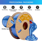 ERYONE Filamento PLA de seda para impresora 3D de 0.07 in +\/- 0.00...