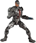 McFarlane Toys DC Justice League Movie Cyborg - Figura de acción de 7 pulgadas, Plata, biege