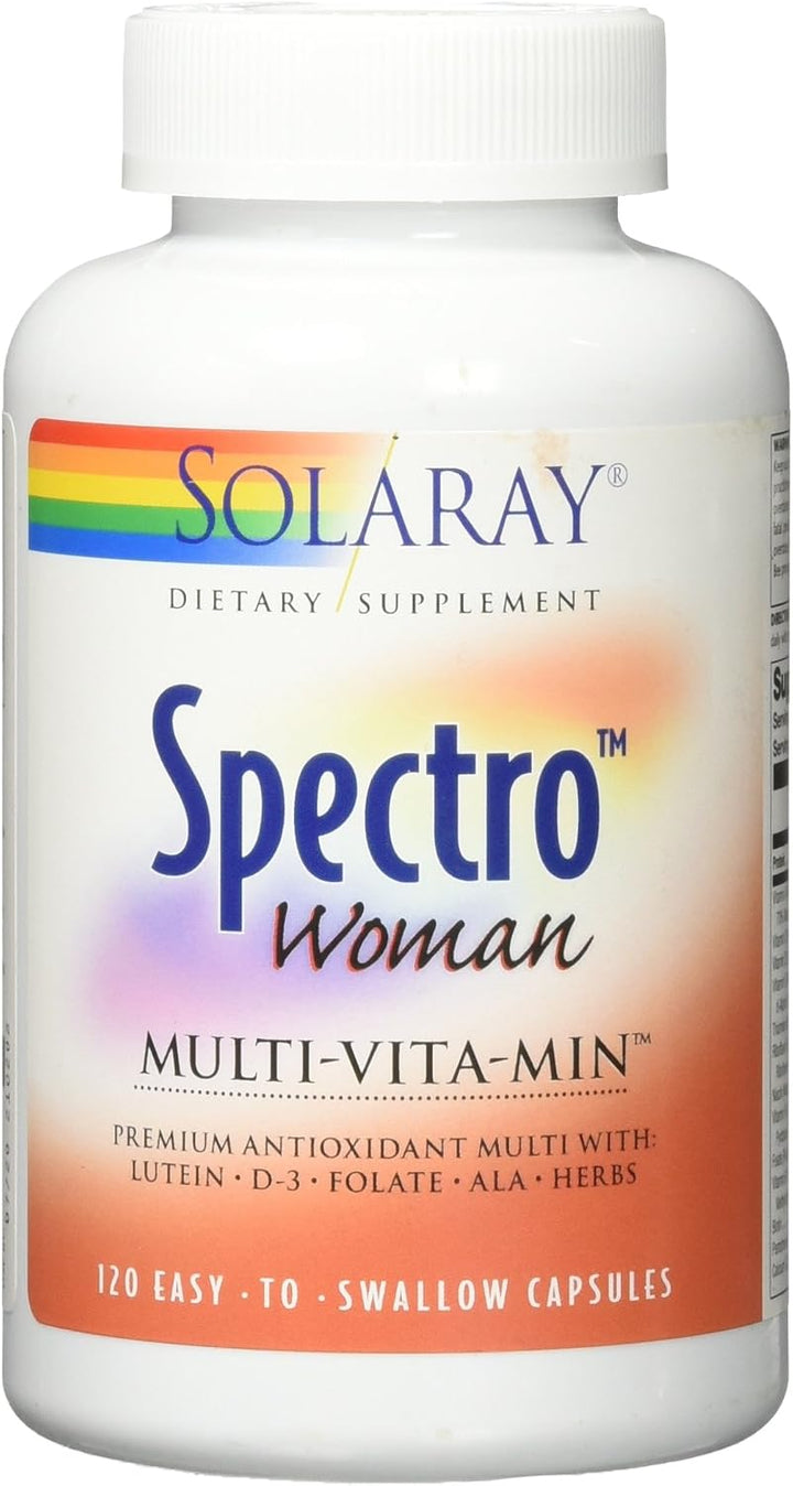 SOLARAY Spectro Multivitamínico | 120 quilates (Mujer)