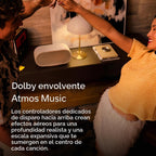 Denon Home 600 - Altavoz inteligente inalámbrico con sonido estéreo, color piedra