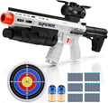 Rifle de juguete de espuma para adolescentes y adultos con 60 dardos y