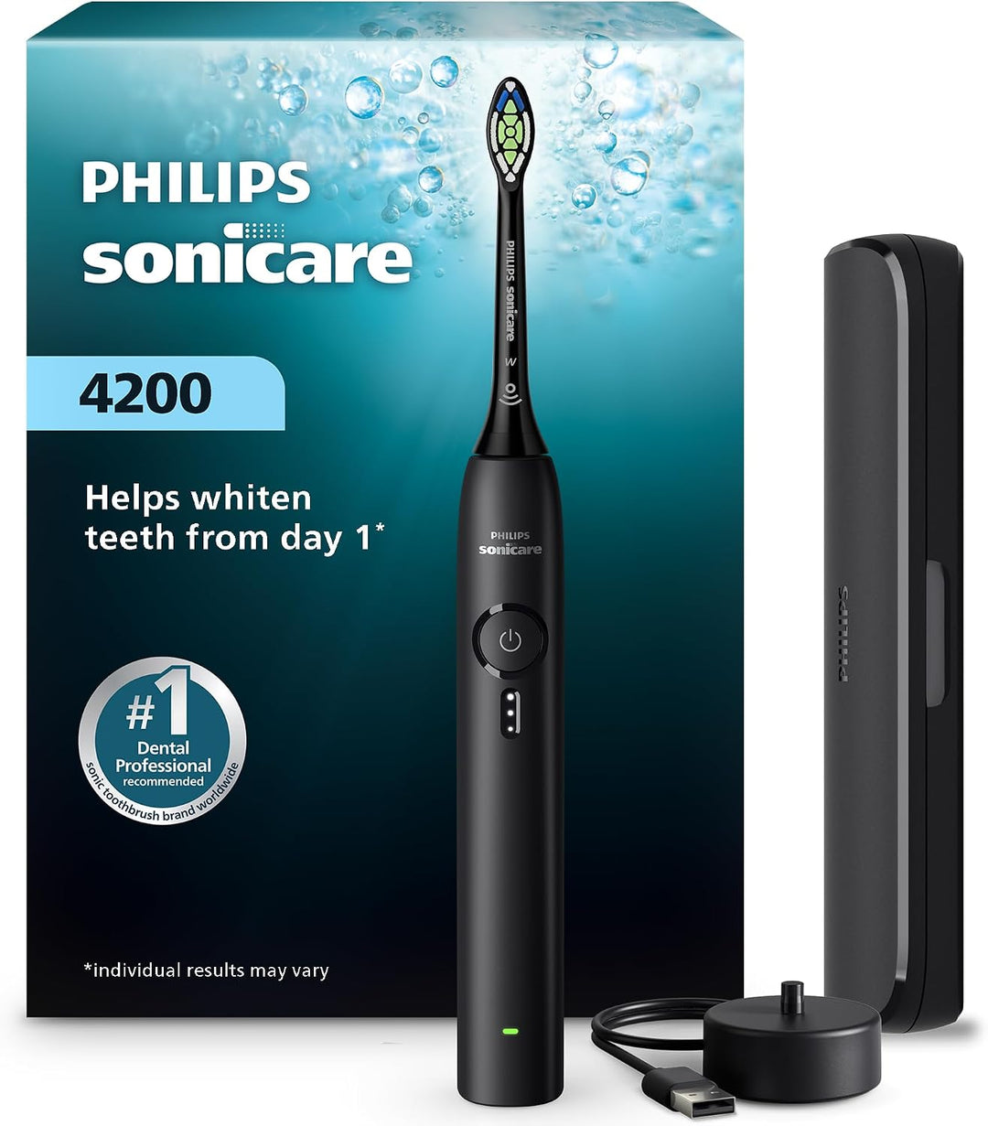 Philips Sonicare Cepillo de dientes eléctrico serie 4200, cepillo d...