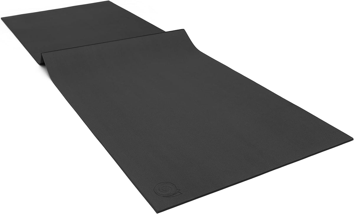 Koru Alfombrilla de yoga plegable y enrollable, diseño patentado, alternativa más limpia a las esterillas de yoga tradicionales, 0.236 pulgadas de grosor, 7P libre, certificado SGS, 68 x 24 pulgadas