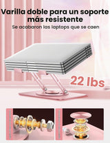 Vaydeer Soporte Ajustable para Laptop de Escritorio, Elevador de So...