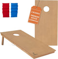 Conjunto de Tableros de Cornhole con Bolsas, Tamaño Regulado de 4x2 ft Tableros de Madera