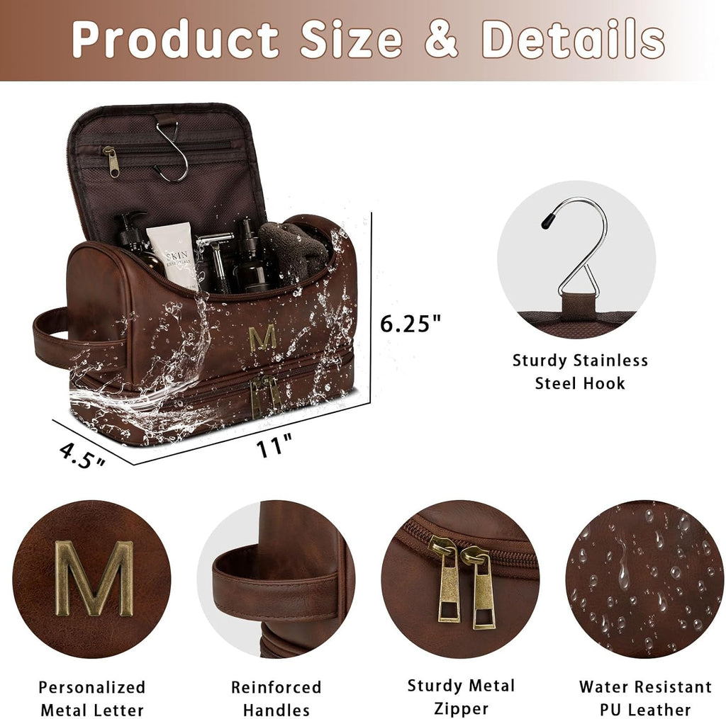 Neceser personalizado para hombres, regalos personalizados con