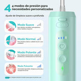 COSLUS Mini Hilo Dental para Viajes: Irrigador Oral Inalámbrico de...