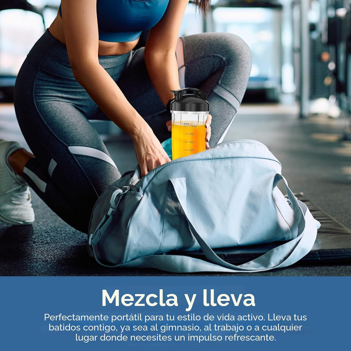 Licuadora del batido de 1200W, licuadora personal de la cocina