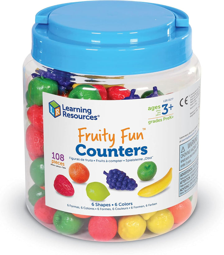 learning resources Contadores de Diversión Frutal, juego de 108 | J...