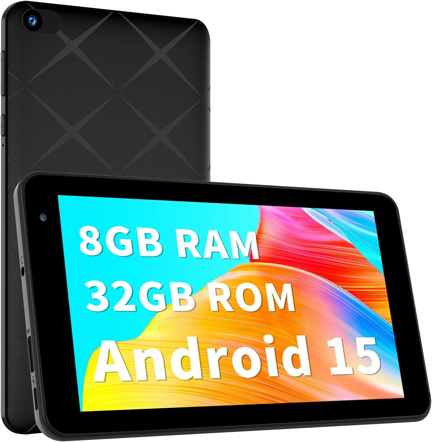 VASOUN Tablet Android 15 de 7 pulgadas 2025, 8GB (3GB+5GB Expand) R...
