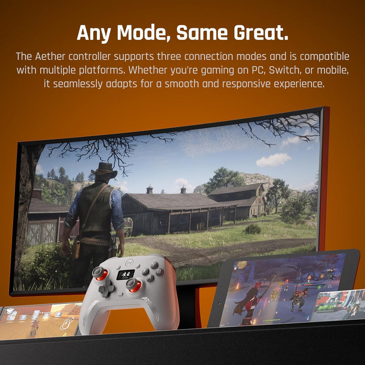 BIGBIG WON Wireless Gaming Controller with LCD Display \u2013 Hall...