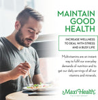 Multivitamínico Maxi Health®para hombres y mujeres (180 tabletas)