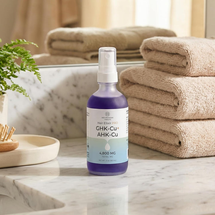 Neurogan GHK-Cu + AHK-Cu Hair Serum Pro - Suero ligero para el cuer...