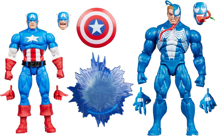 Marvel Legends Series Gamerverse Captain America vs Venom