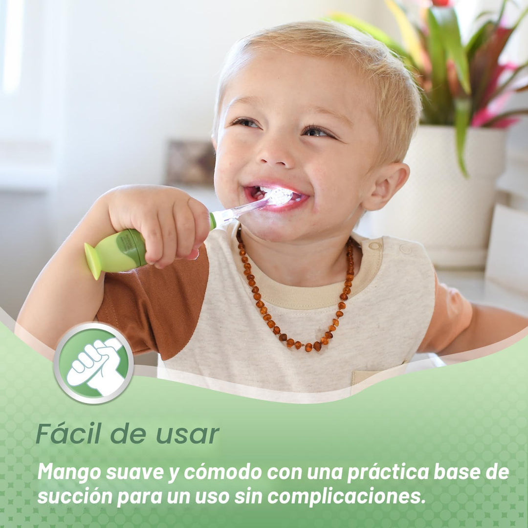 Papablic Cepillo de Dientes Eléctrico Sónico para Niños Pequeños de...