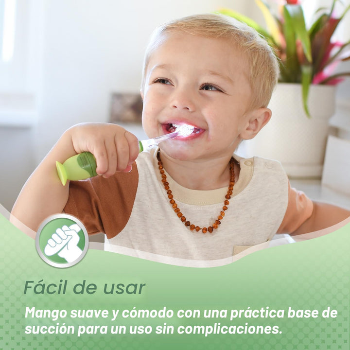 Papablic Cepillo de Dientes Eléctrico Sónico para Niños Pequeños de...