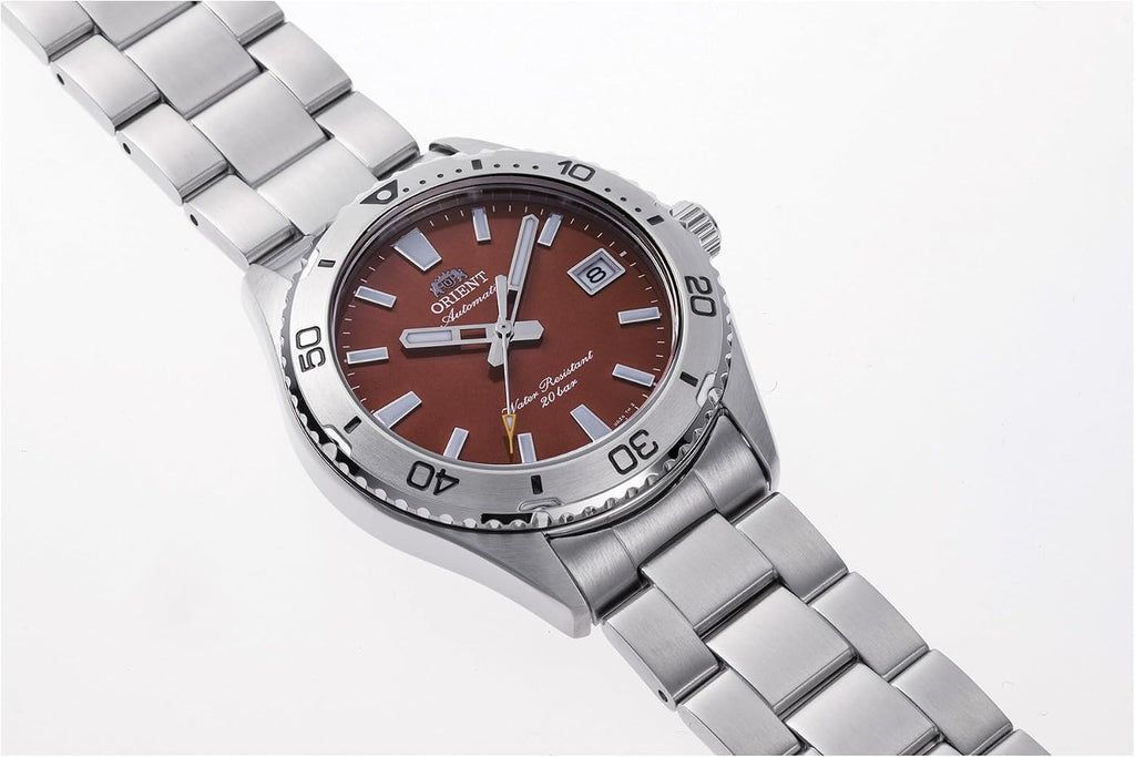 Orient Sports Mako 40 mm – AC0Q Reloj automático para hombre con cuerda manual y resistente al agua