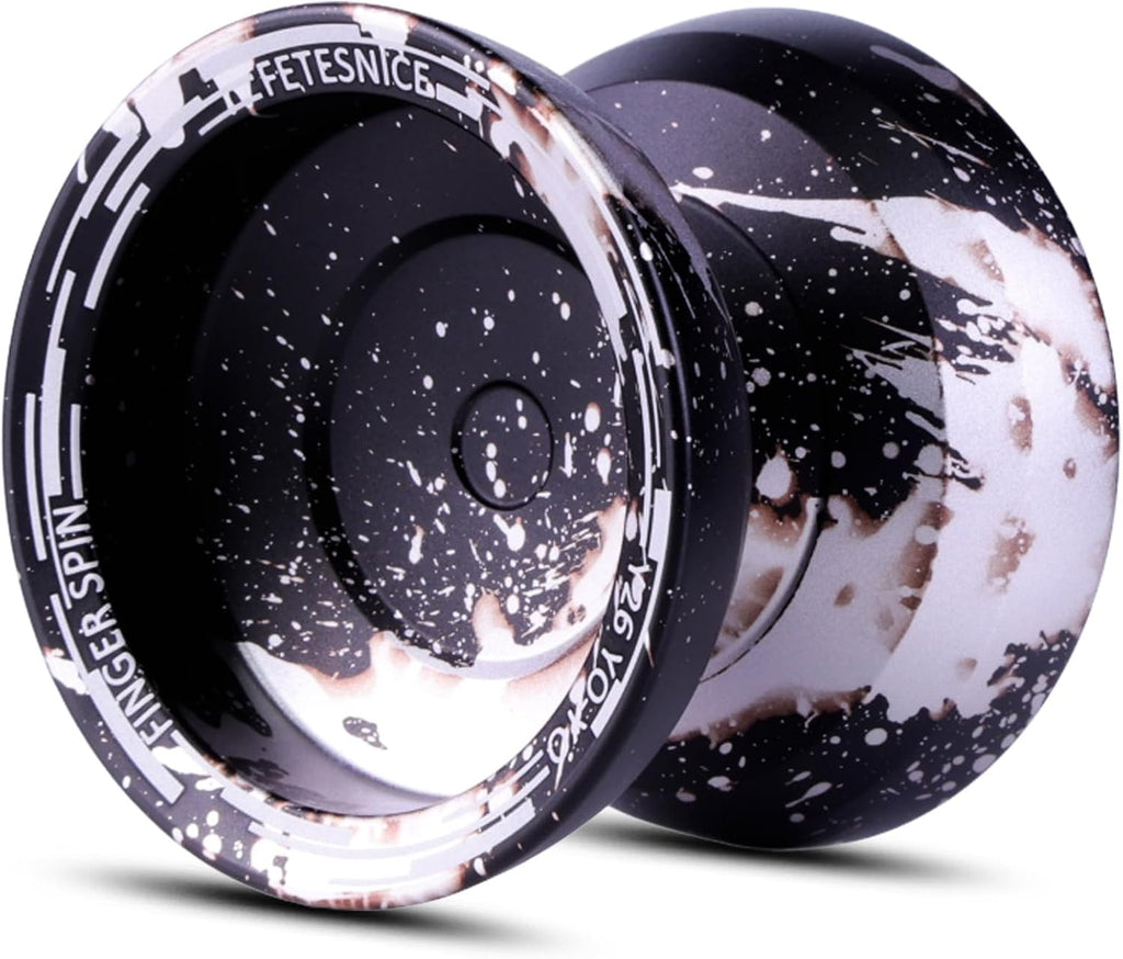 FETESNICE Yoyo profesional Yoyo de mariposa Y26 - Yoyo giratorio de dedo de doble modo receptivo/no responde, para niños, adultos y jugadores de competencia | Yoyo profesional con 10 cuerdas + estuche