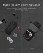 tomtoc Bolsa de viaje para Steam Deck, ROG, Xbox Ally X, Switch 2 con funda