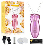 WAYCOM Depiladora Eléctrica para Mujeres Removedor de Vello Facial...