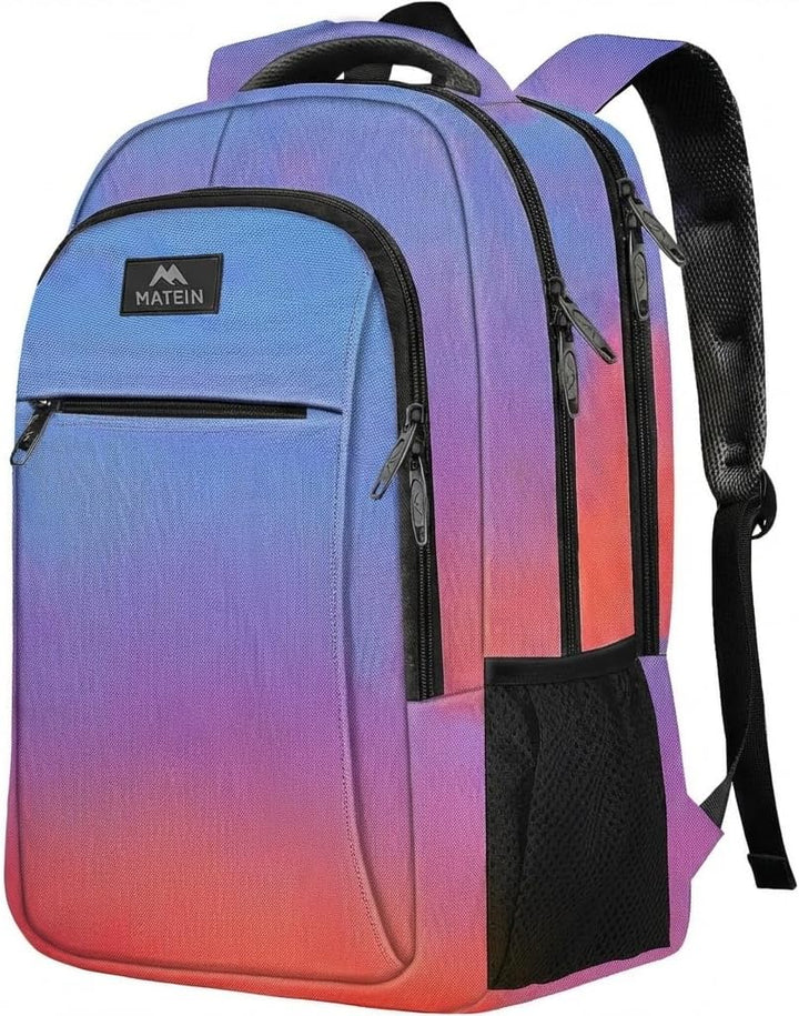 MATEIN Mochila de moda para laptop de 15.6 pulgadas, mochila de via...